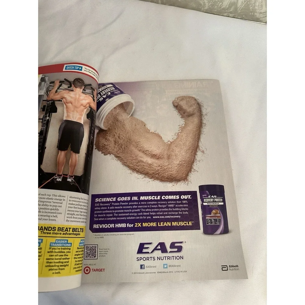 Rare Muscle & Fitness Bodybuilding Magazine W/ Bruce Lee 03-13